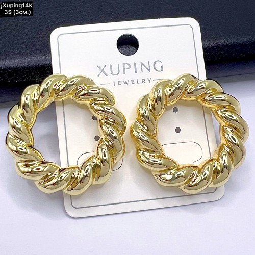 Сережки Xuping14К 10797 (3см.)